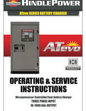 HindlePower ATevo O&SI-3PH Operating/Service Instructions Manual