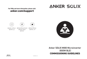 Anker A5143 Commissioning Manuallines
