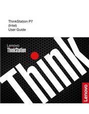 Lenovo ThinkStation P7 User Manual