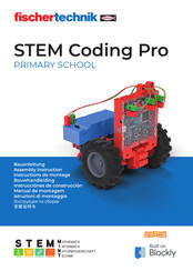 fischertechnik STEM Coding Pro Assembly Instruction Manual