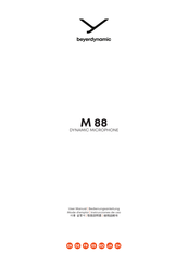 Beyerdynamic M 88 User Manual