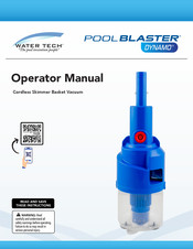 Water Tech POOL BLASTER DYNAMO 18001JL: 852506007386 Operator's Manual