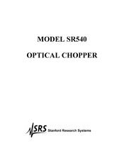 SRS Labs SR540 Manual