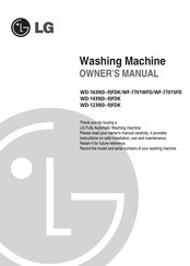 LG WF-7701WFD Owner's Manual