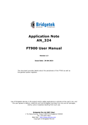 Bridgetek FT900 User Manual