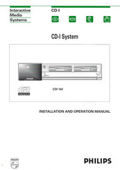 Philips CDI 182 Installation And Operation Manual
