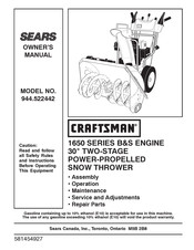 Sears 944.522442 Owner's Manual