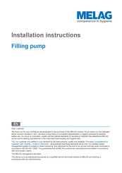 MELAG ME65010 Installation Instructions Manual