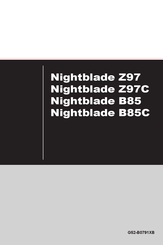 MSI Nightblade B85C Manual