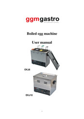 GGM gastro EKJ10 User Manual