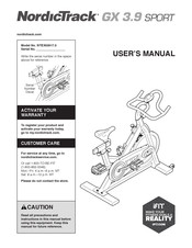 ICON Health & Fitness NTEX03917.0 User Manual