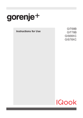 Gorenje IQook GIT68B Instructions For Use Manual