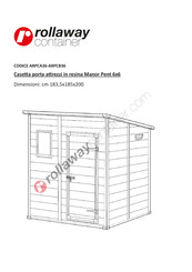 rollaway container ARPCB36 Manual