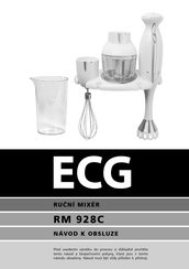 ECG RM 928C User Manual