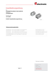 Relectronic 802 Series Manual