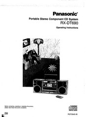 Panasonic RX-DT690 Operating Instructions Manual