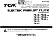 TCM FB30-7 Operation & Maintenance Manual
