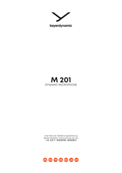 Beyerdynamic M 201 User Manual