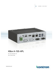 Kontron KBox A-150-APL User Manual