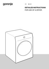 Gorenje SP22 Series Detailed Instructions For Use
