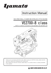 Yamato VE2711-2-8F Instruction Manual