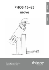 Derksen PHOS 85 move Information For Use