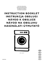 Electrolux EW1220N Instruction Booklet