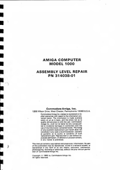 Amiga 1000 Kickstart Adapter Assembly And Repair Instructions