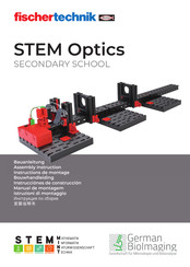 fischertechnik STEM Optics SECONDARY SCHOOL Assembly Instruction Manual
