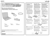 Sony VAIO VGN-NS100 Series Instructions