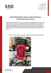 XAG P100 Pro Maintenance Instruction