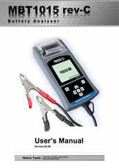 Matco Tools MBT1015 User Manual