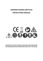 Sherman DIGIMIG 200 PULSE Instruction Manual