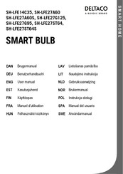 Nordic DELTACO SH-LFE27ST64 User Manual