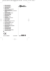 Gardol 34.360.04 Operating Instructions Manual