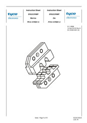 Tyco Electronics ERGOCRIMP 6-1579001-5 Instruction Sheet