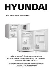 Hyundai RSD 070 WW8 Instruction Manual