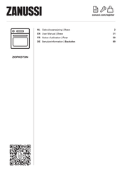 Zanussi ZOPKD7XN User Manual