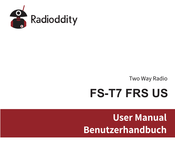 Radioddity FS-T7 FRS US User Manual