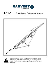 Meridian HARVEST T852 Operator's Manual