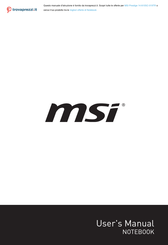 MSI Prestige 14 A10SC-019TR User Manual