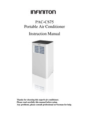 Infiniton PAC-CS75 Instruction Manual