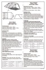 Bestway FAMILY DOME 4 TENT Owner's Manual
