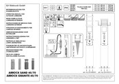 SLV Elektronik ARROCK ROUND GRANITE 40 Operating Manual