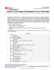 Texas Instruments bq27421 User Manual