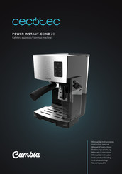 cecotec Power Instant-ccino 20 Instruction Manual
