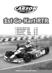 Carson 1st Go-Kart RTR 103016 Instruction Manual