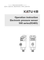 KATU 500 Series Operation Instruction Manual