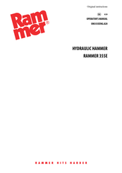 RAMMER 355E Operator's Manual