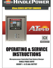 HindlePower JA5011-51 Operating/Service Instructions Manual
